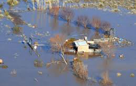 Crecida-río