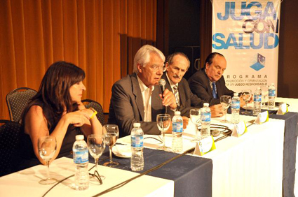 CONF DE PRENSA EN EL CASINO "JUEGA CON SALUD" FOT LUIS GARCIA